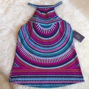 Jag halter swim top Very Berry Tribal Essence XS